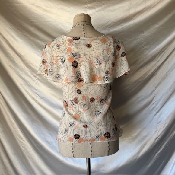 New york Company White chich floral like top - Picture 5 of 7
